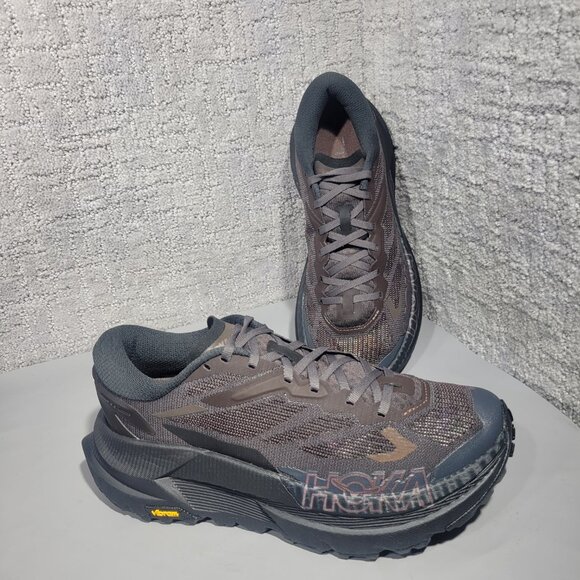 Hoka One Mafate X _J.L-A.L_ Unisex Size US M8 W9 Jet Black Espresso Sneakers. - Picture 10 of 13